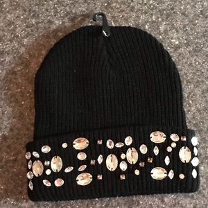 Bejeweled Ladies Winter Beanie